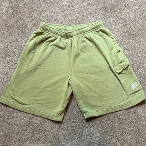 Nike Sage Green Drawstring Shorts